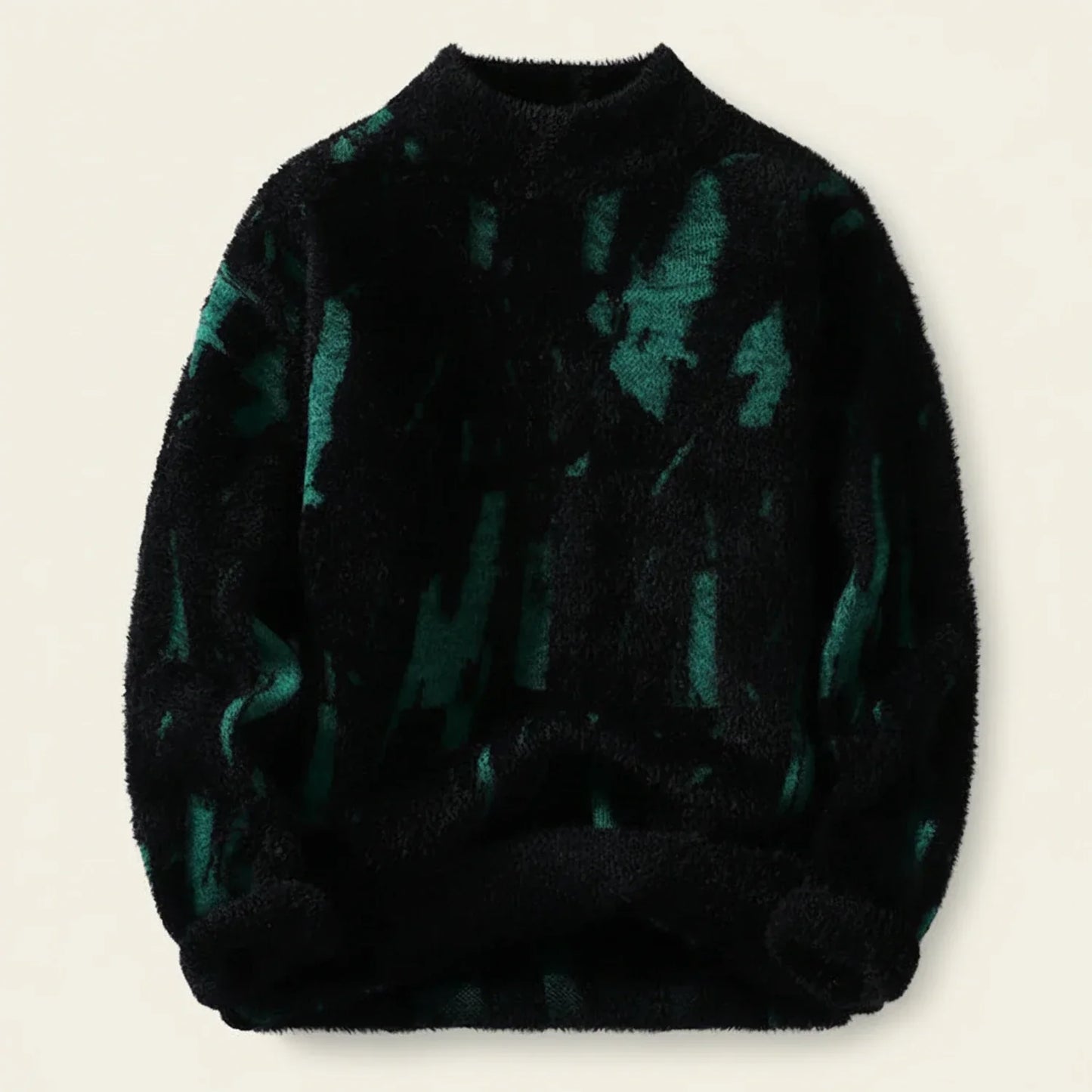 Herren Strickpullover Abstraktes Muster