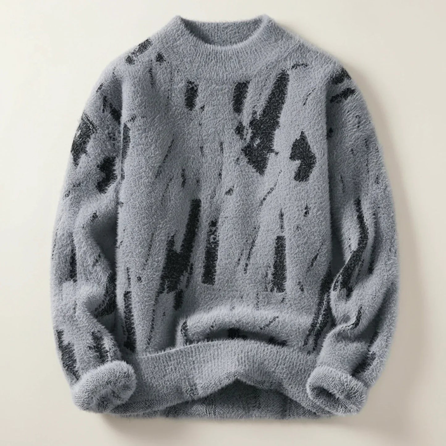 Herren Strickpullover Abstraktes Muster
