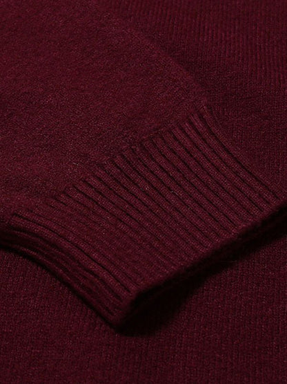 Herren Rollkragenpullover Slim-Fit aus Merino-Wolle Beige