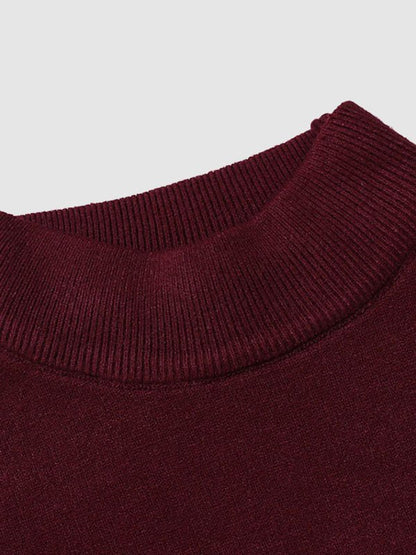 Herren Rollkragenpullover Slim-Fit aus Merino-Wolle Beige