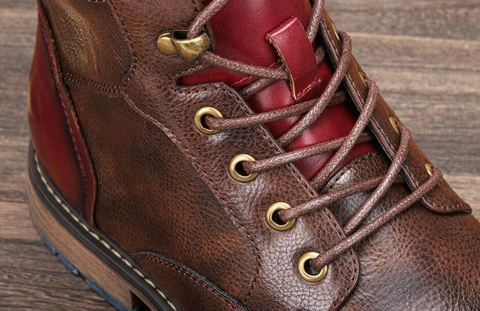 Eveloria Herrenstiefel Robust Leder Braun