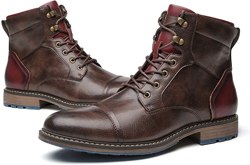Eveloria Herrenstiefel Robust Leder Braun