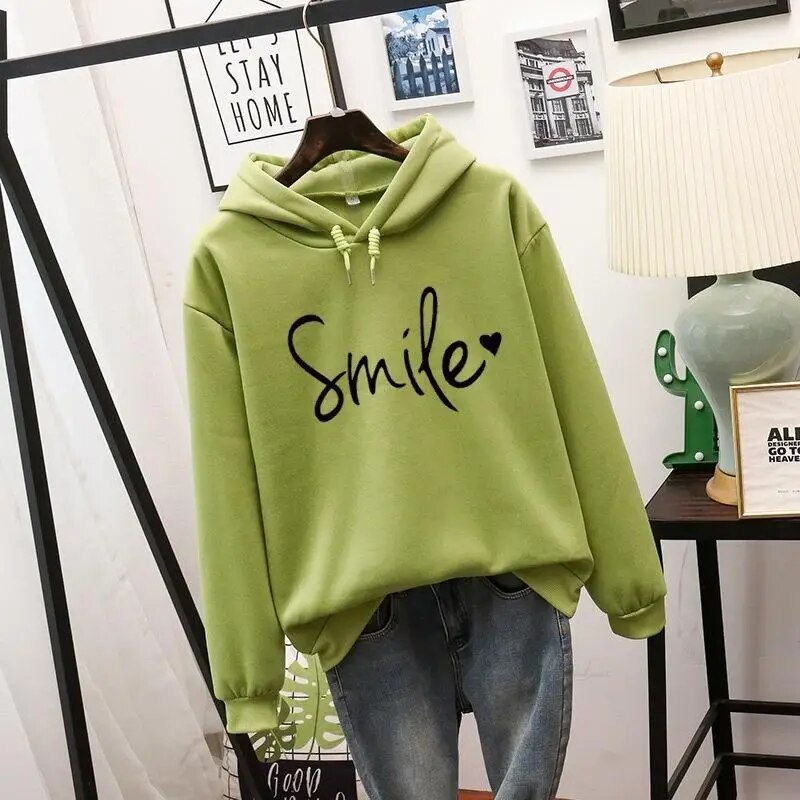Damen Pullover mit Kapuze Hoodie