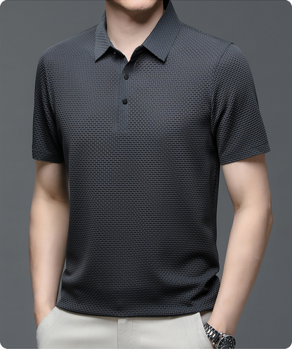 Morten Herren Poloshirt Mesh