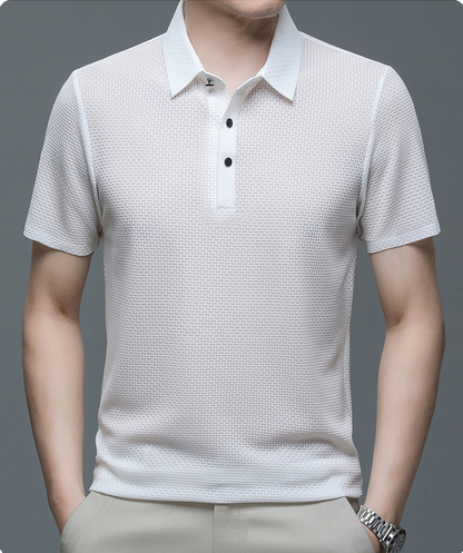Morten Herren Poloshirt Mesh