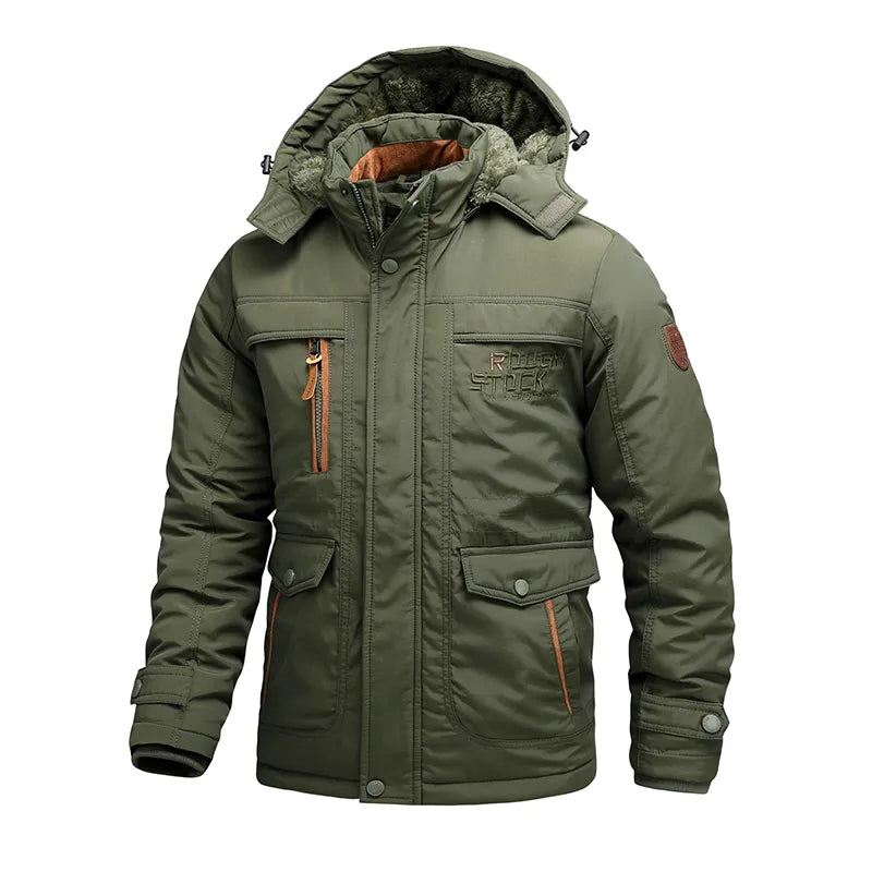 Eveloria Damen Winterjacke Winddicht Isoliert Kapuze