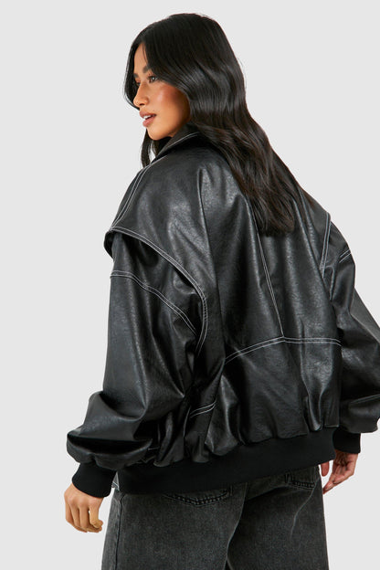 Eveloria Damen Bomberjacke Gepolstert Warm