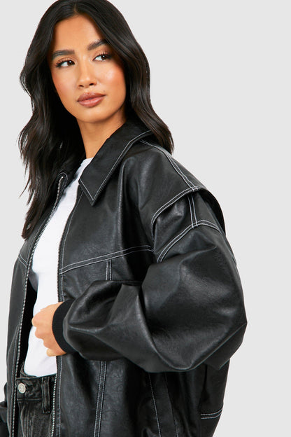 Eveloria Damen Bomberjacke Gepolstert Warm
