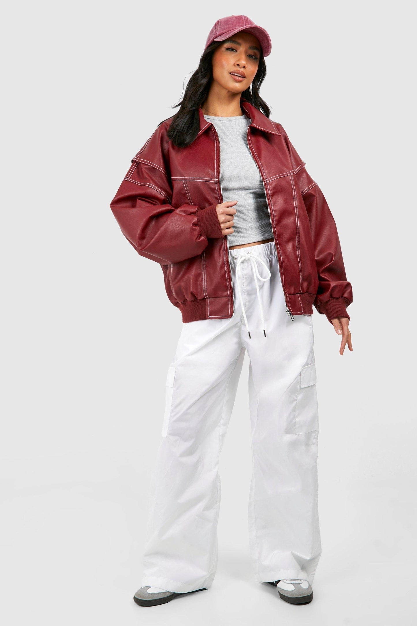 Eveloria Damen Bomberjacke Gepolstert Warm