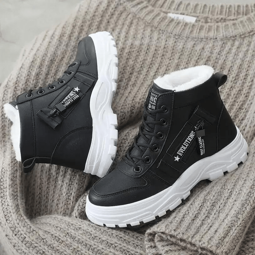 Eveloria Damen Winterstiefel Klassisch
