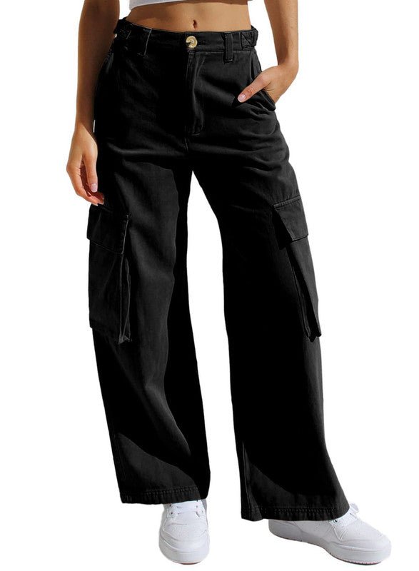 Eveloria Damen Cargohose Stilvoll