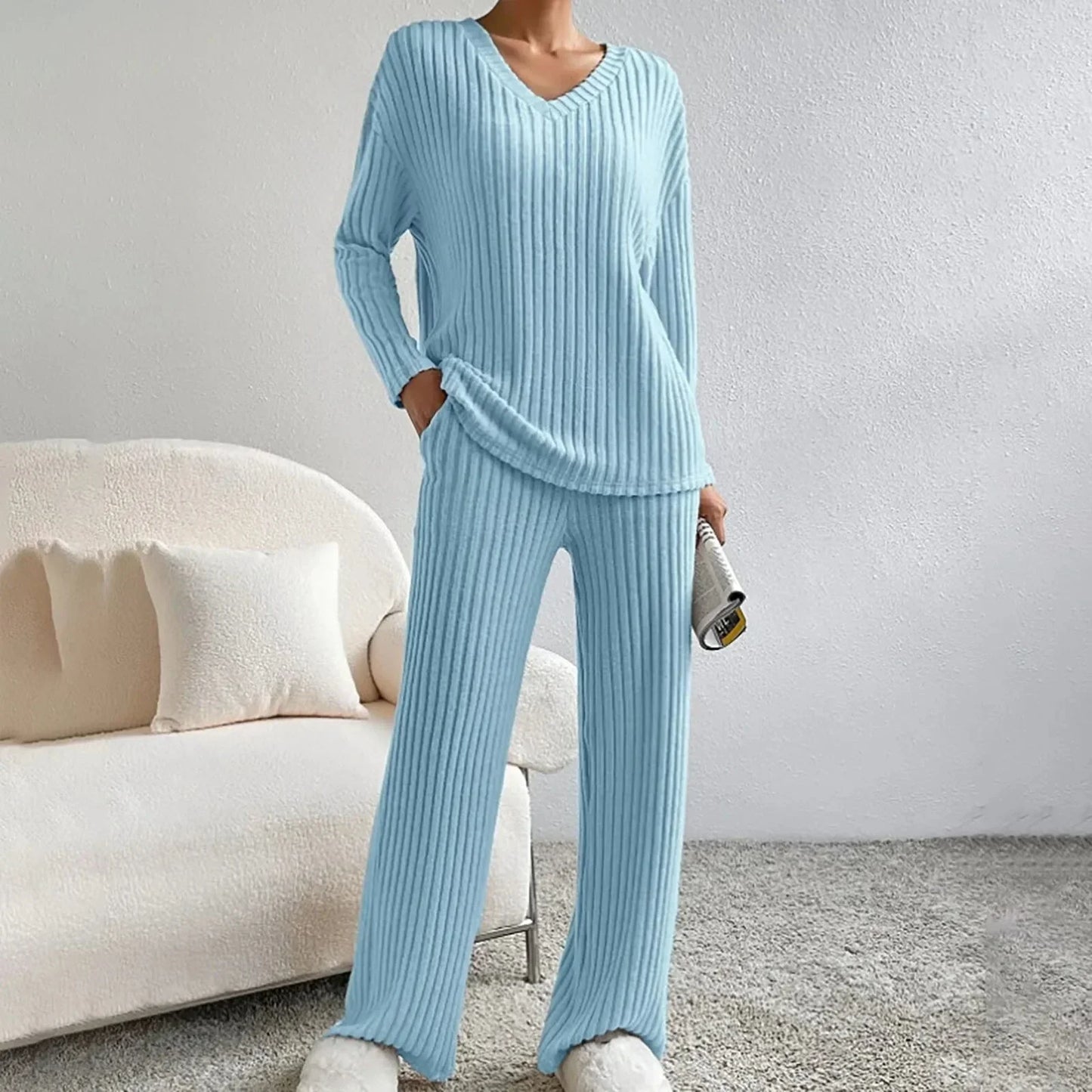 Eveloria Damen Lounge-Set Stilvoll