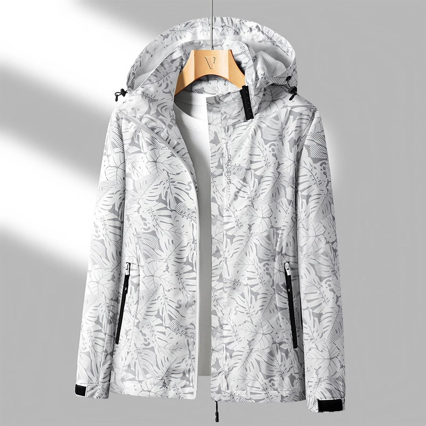 Eveloria Damen Regenjacke Wetterfest Mit Kapuze