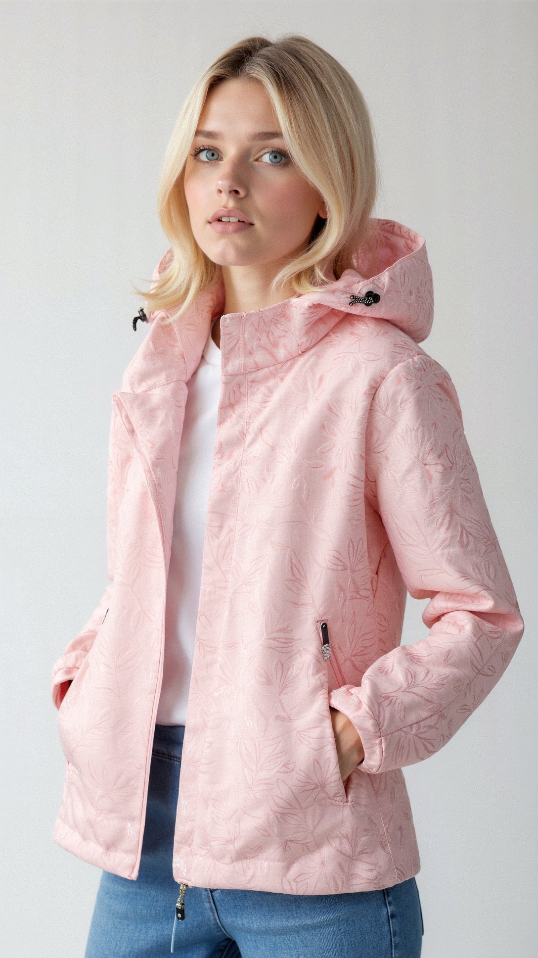 Eveloria Damen Regenjacke Wetterfest Mit Kapuze