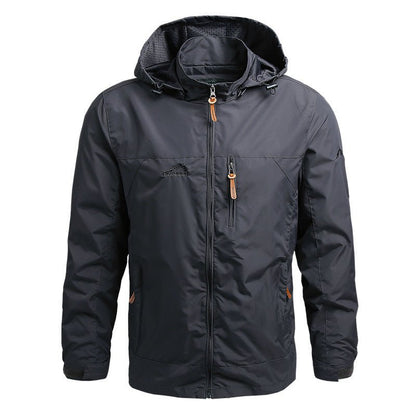 Eveloria Damen Outdoor-Jacke Wasserabweisend Verstellbare Kapuze