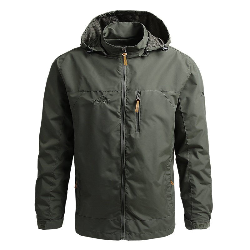 Eveloria Damen Outdoor-Jacke Wasserabweisend Verstellbare Kapuze