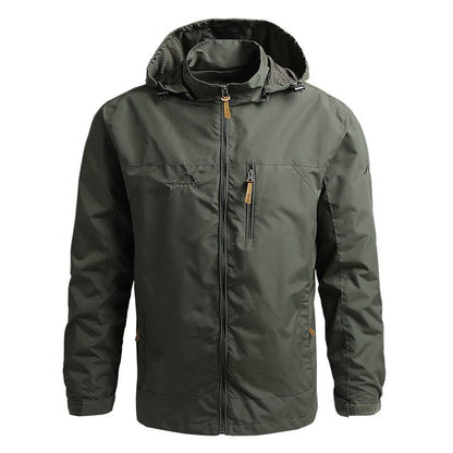 Eveloria Damen Outdoor-Jacke Wasserabweisend Verstellbare Kapuze