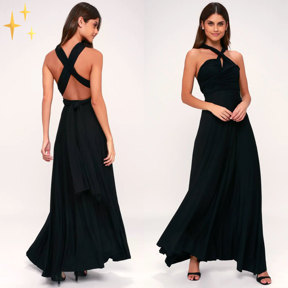 Eveloria Damen Multiway Wickelkleid