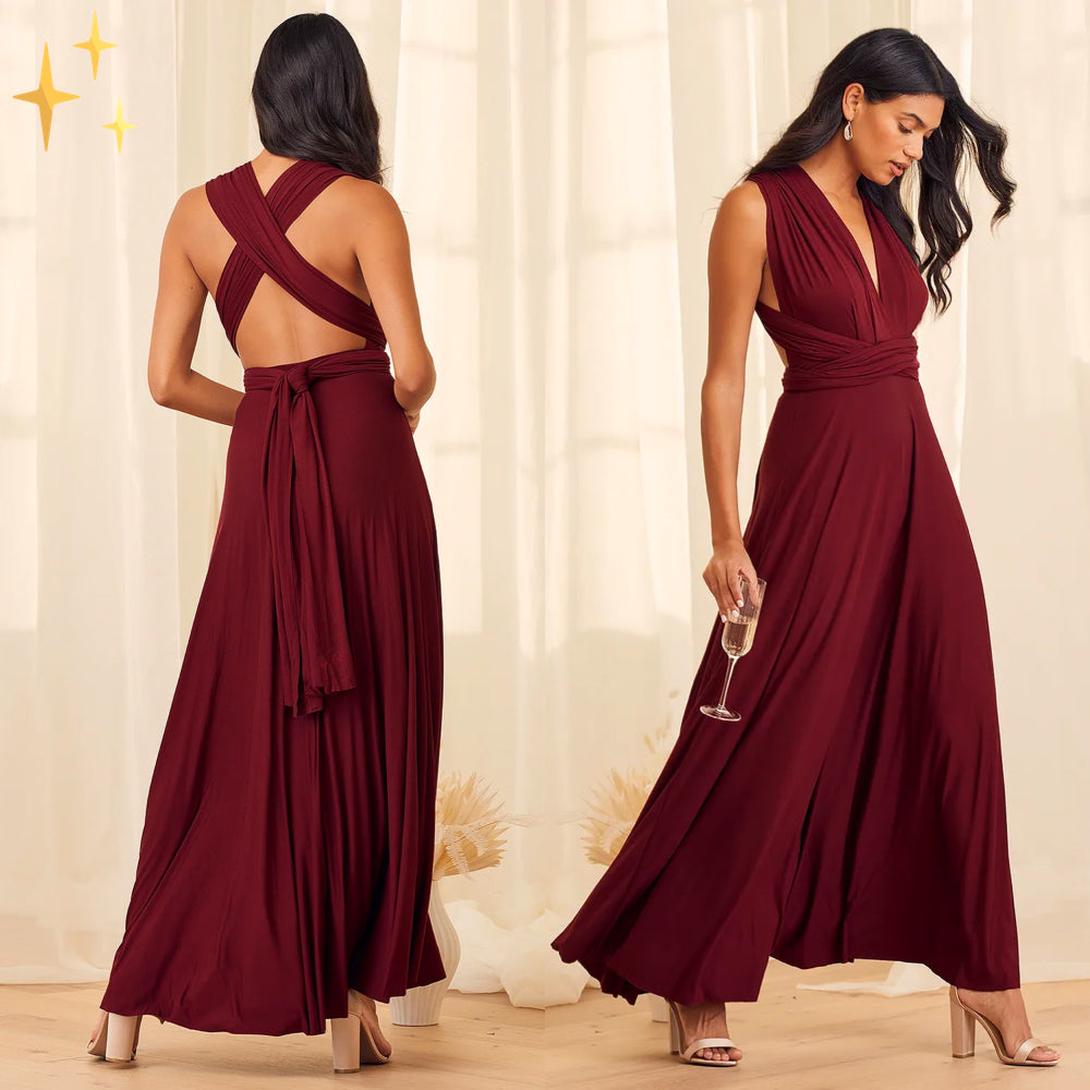 Eveloria Damen Multiway Wickelkleid
