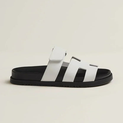 Damen Sommer Sandalen Verstellbarer Riemen Braun