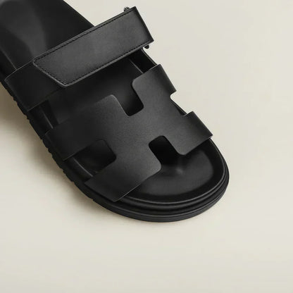 Damen Sommer Sandalen Verstellbarer Riemen Braun