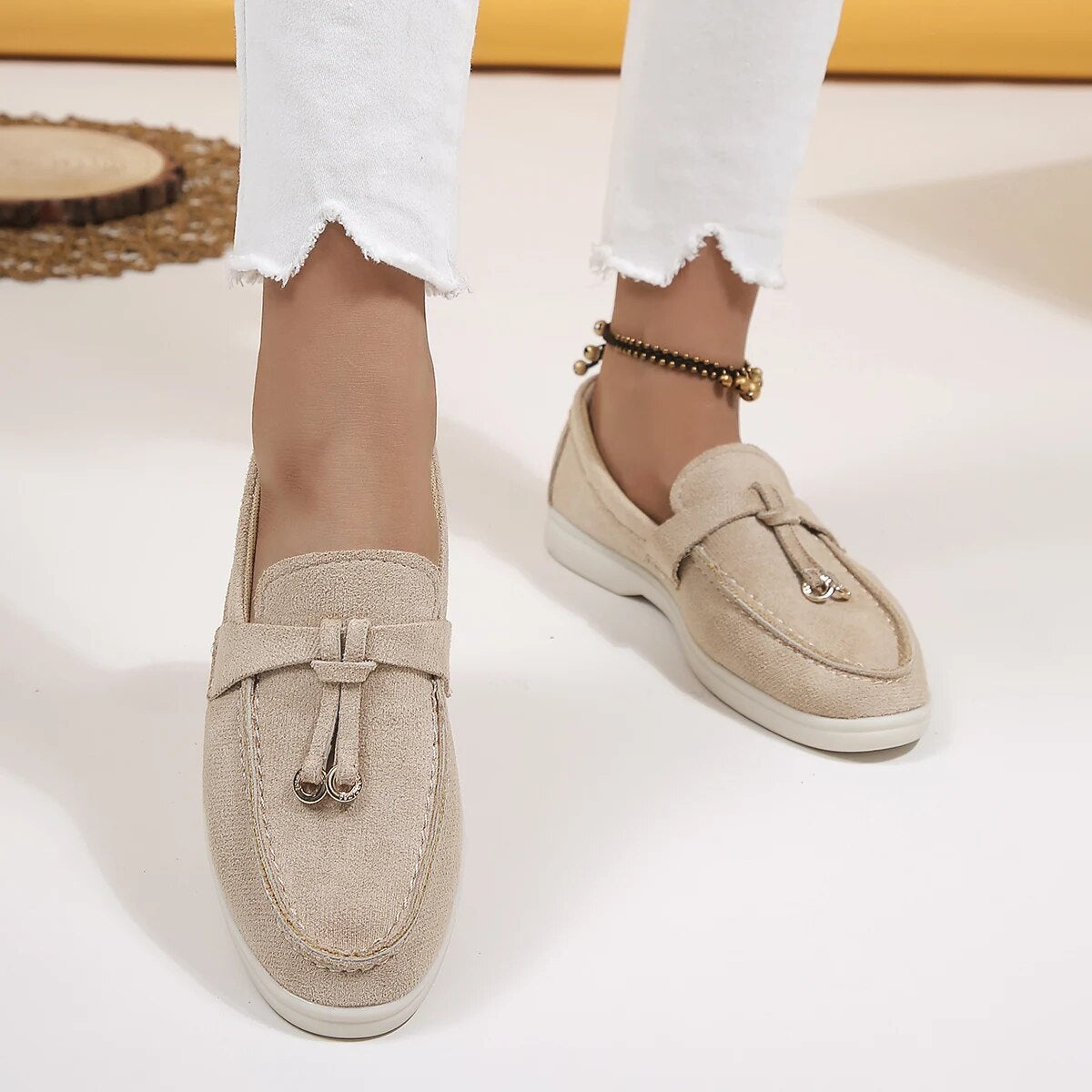 Eveloria Damen Wildschuhe Slipper