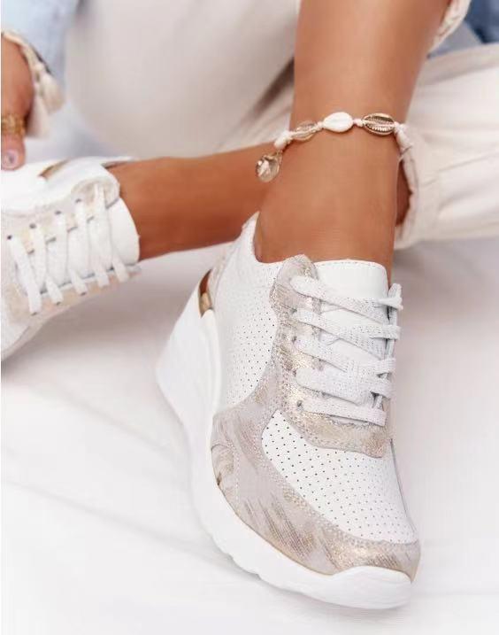 Damen Sneaker Bequem Hoch