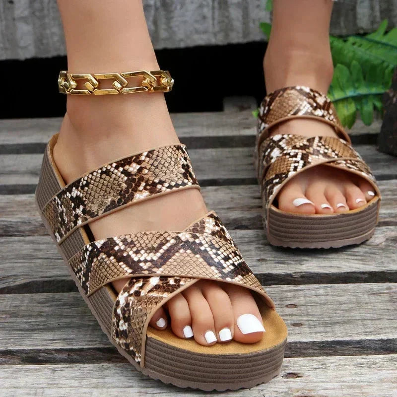 Damen Orthopädische Plateau-Sandalen Sommer