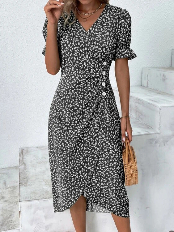 Damen Sommerkleid Leicht Feminin Pastell - Eveloria