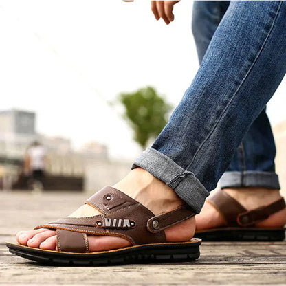 Herren Komfort-Sandalen Ergonomisch Stabil Bequem