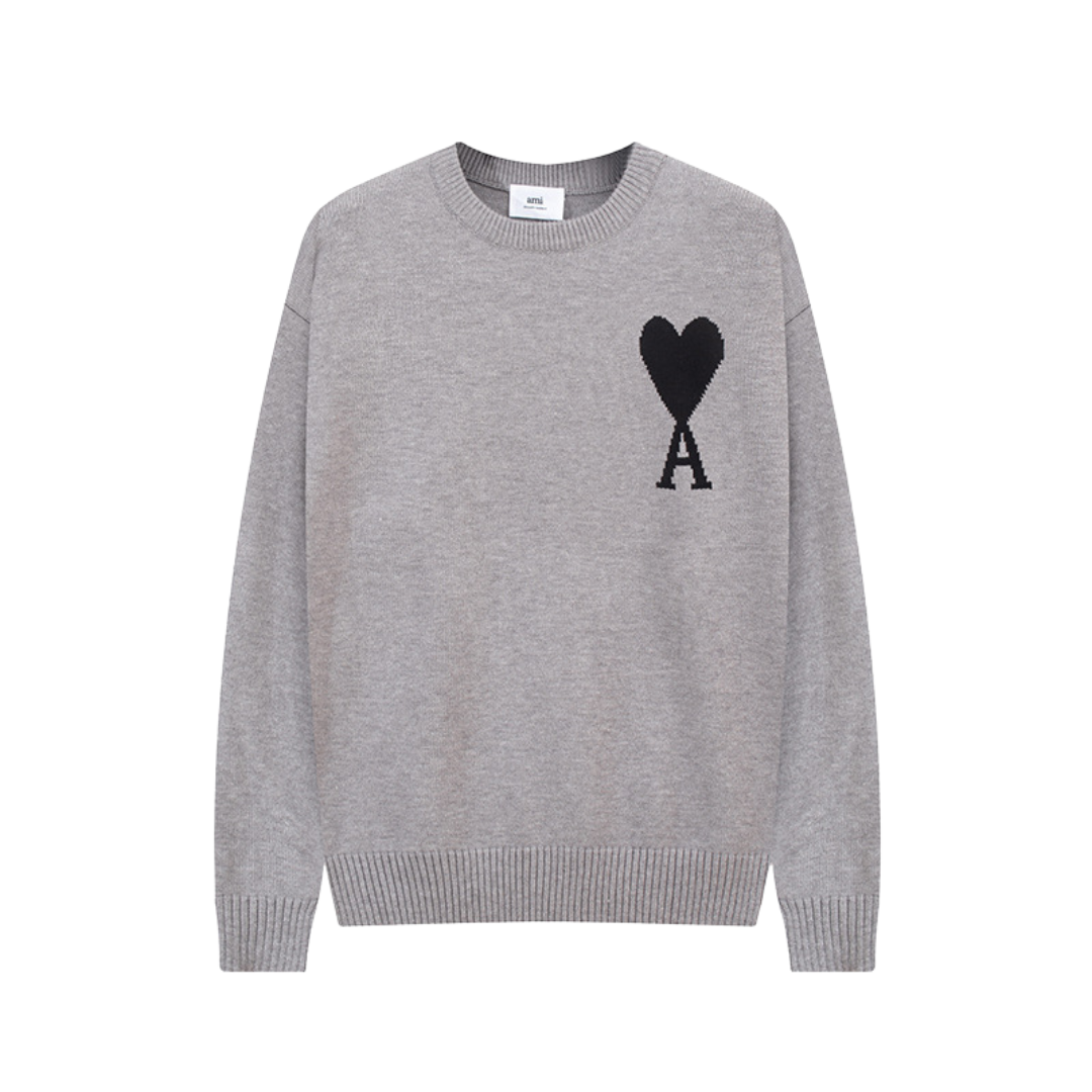 Damen Pullover Herzmotiv Weich