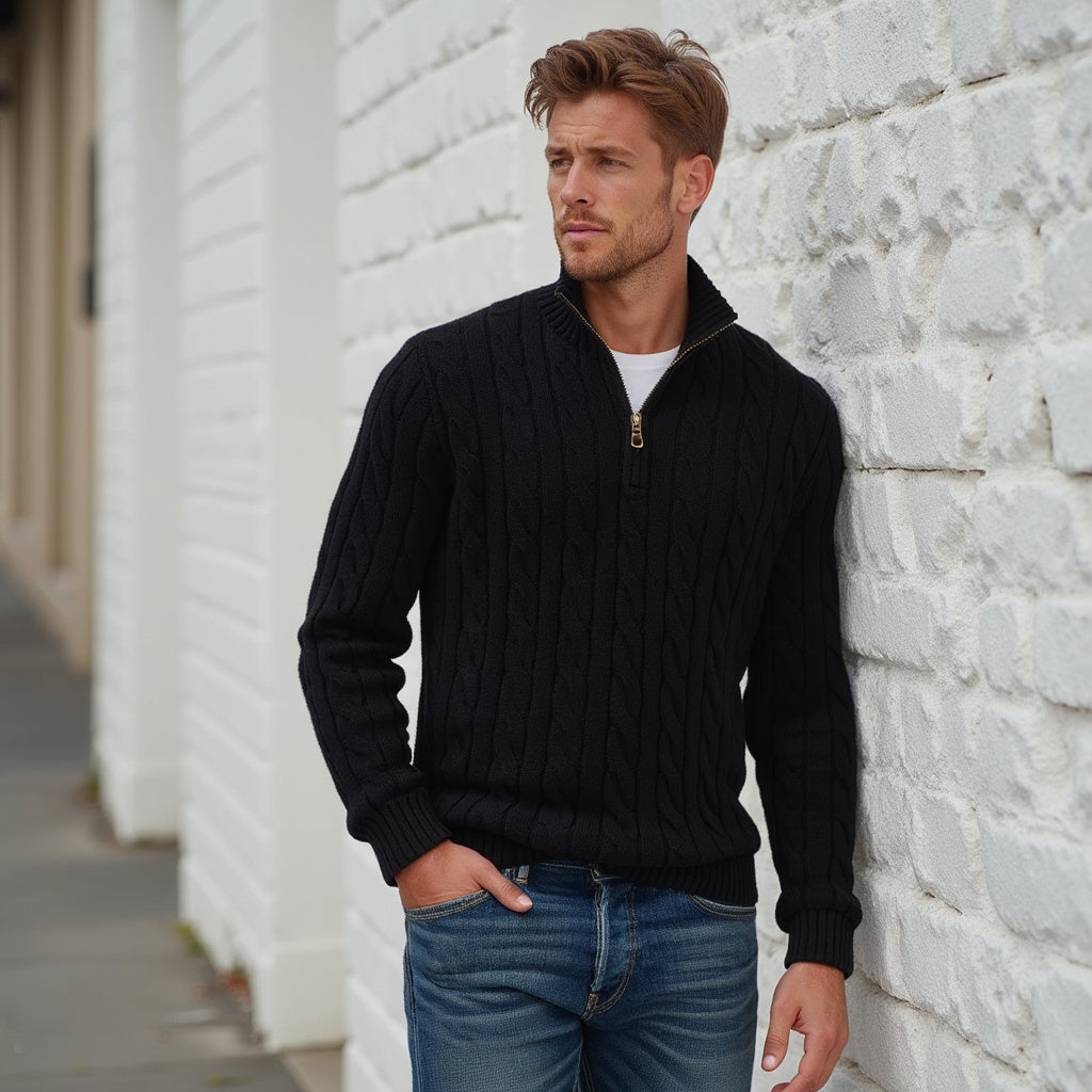 Herren Baumwollpullover