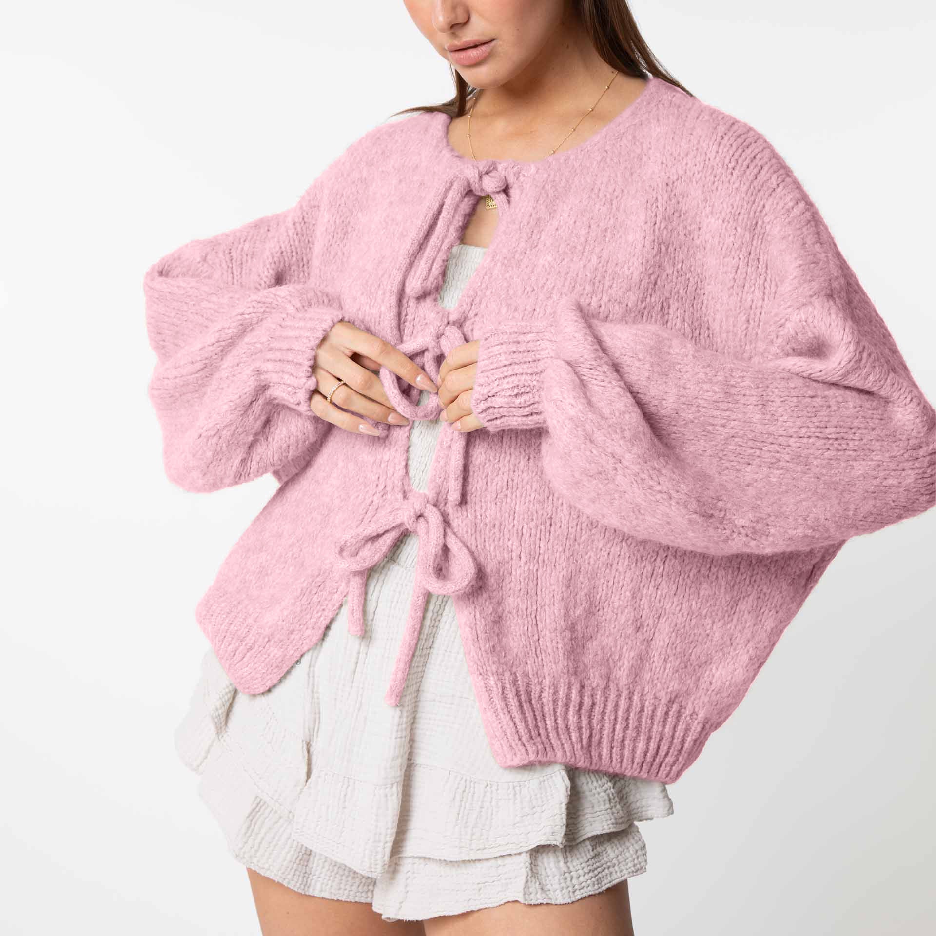 Eveloria Damen Übergroßer Cardigan - Eveloria