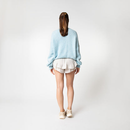 Eveloria Damen Übergroßer Cardigan