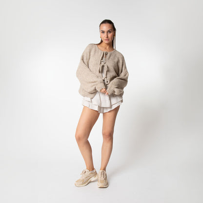 Eveloria Damen Übergroßer Cardigan