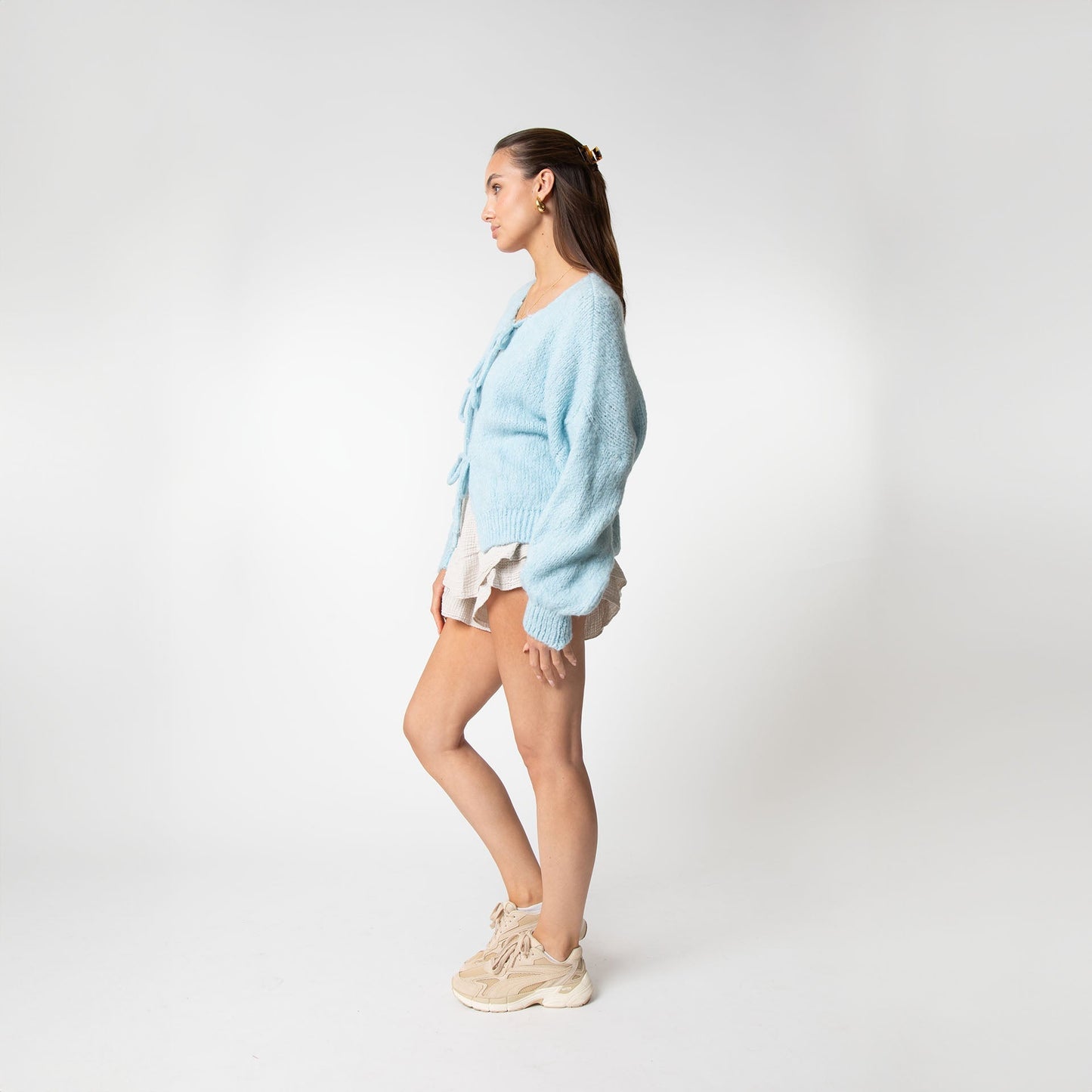 Eveloria Damen Übergroßer Cardigan