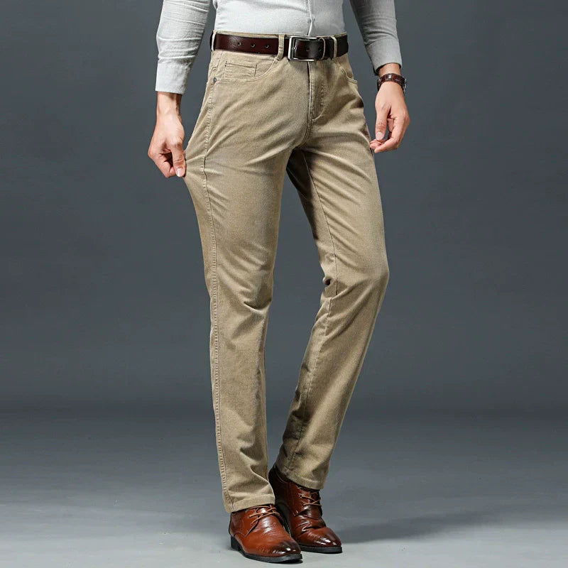 Herren Arbeitshosen Slim Fit Stretch dunkelblau - Eveloria
