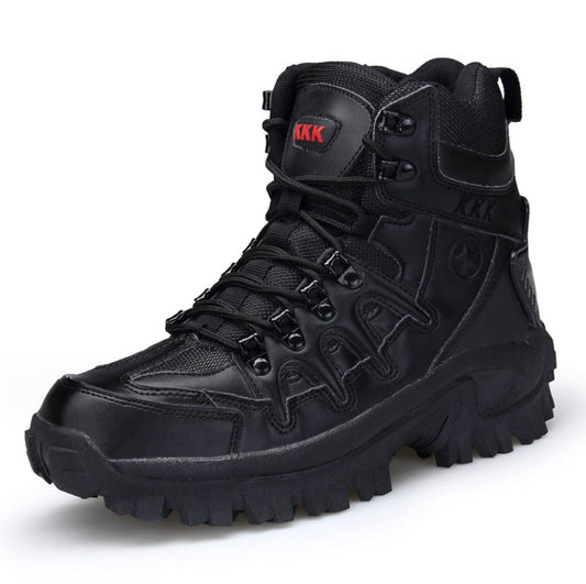 Eveloria Damen Wanderstiefel Wasserdicht Rutschfest Schwarz - Eveloria