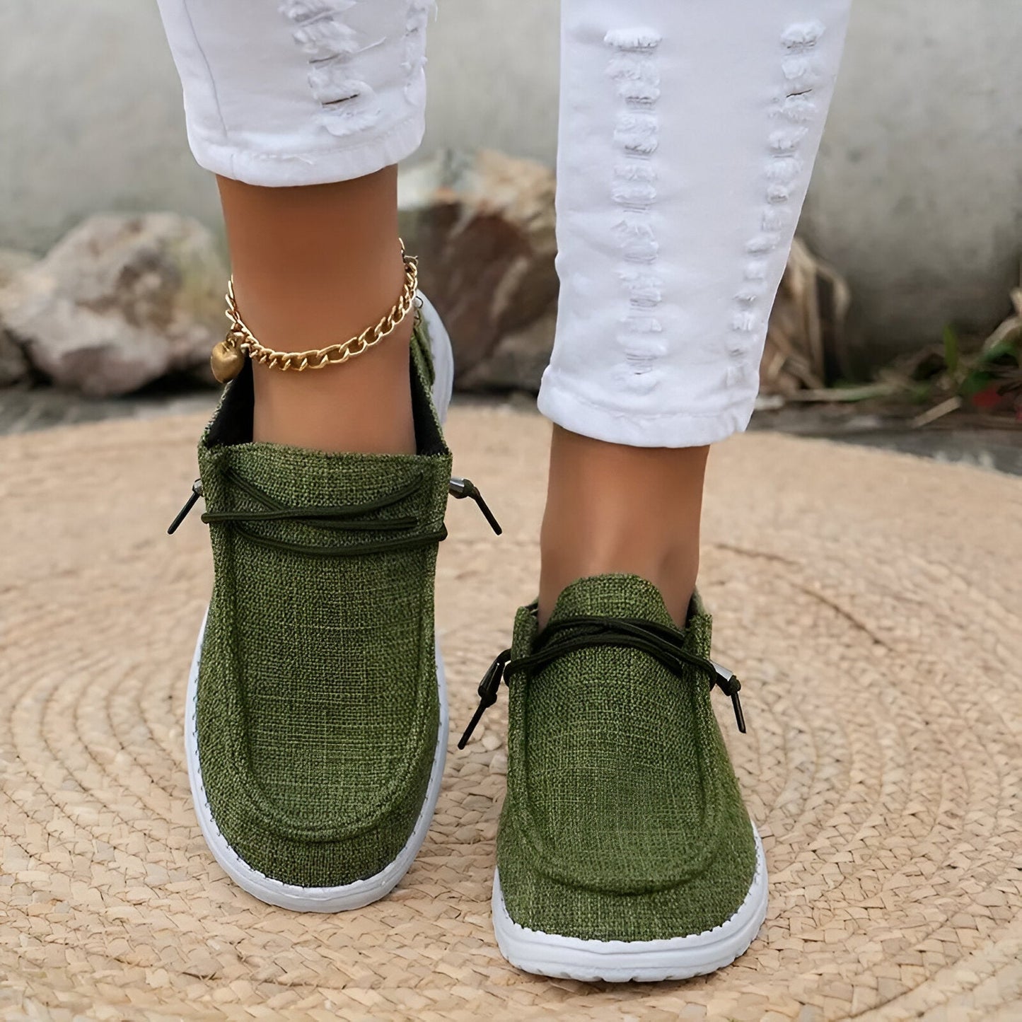 Eveloria Damen Slipperschuhe Bequem
