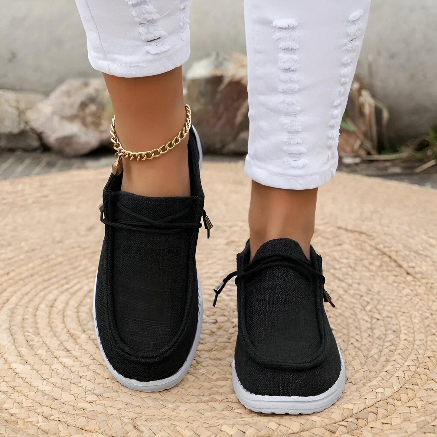 Eveloria Damen Slipperschuhe Bequem