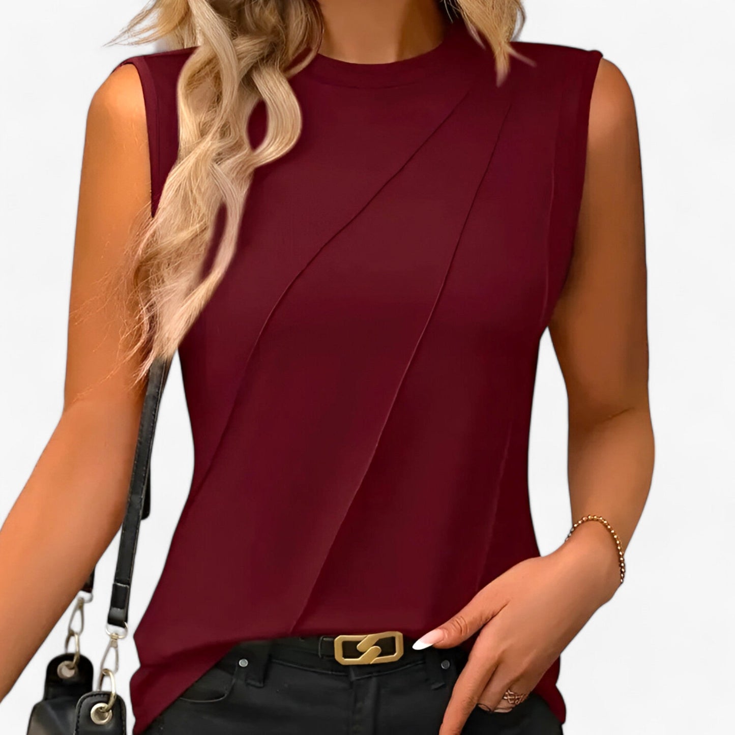 Eveloria Damen Ärmellose Sommerbluse Leicht