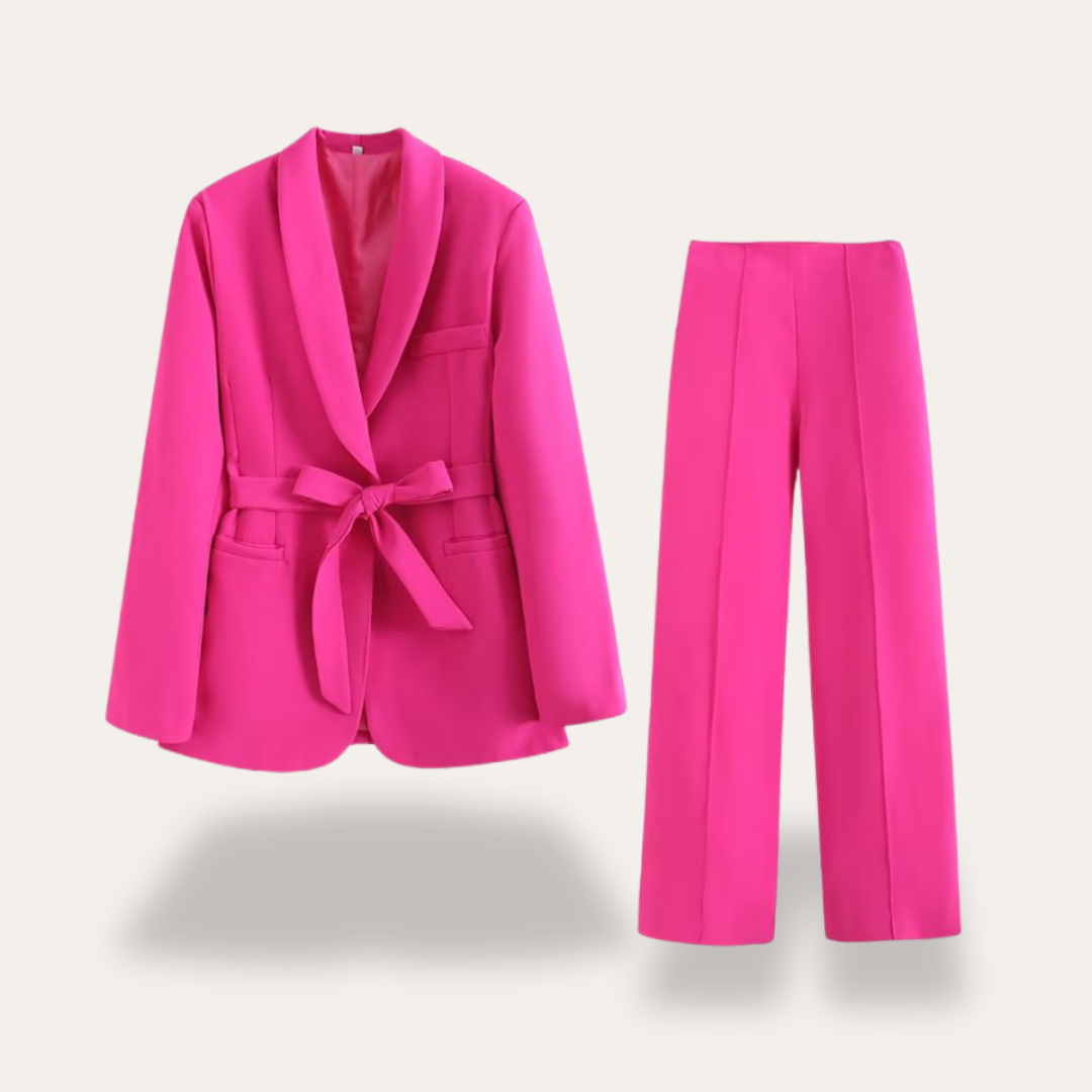 Eveloria Damen Anzug Set Stilvoll