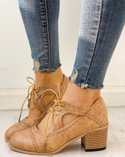 Damen Orthopädische Schuhe Retro Vintage Stil - Eveloria