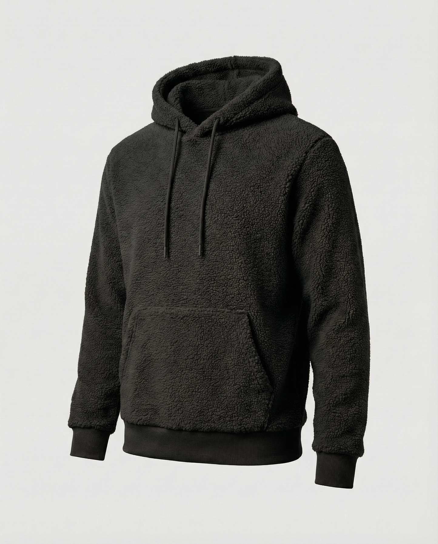 Herren Teddy Pullover Kuschelfleece