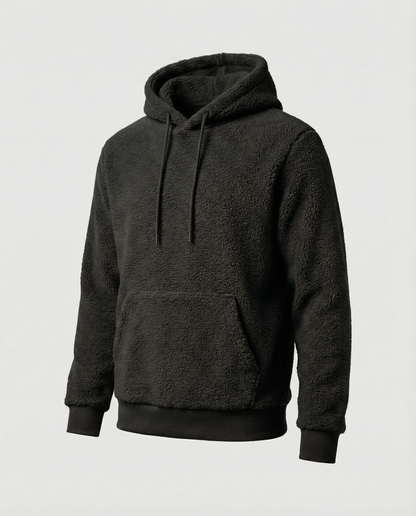 Herren Teddy Pullover Kuschelfleece