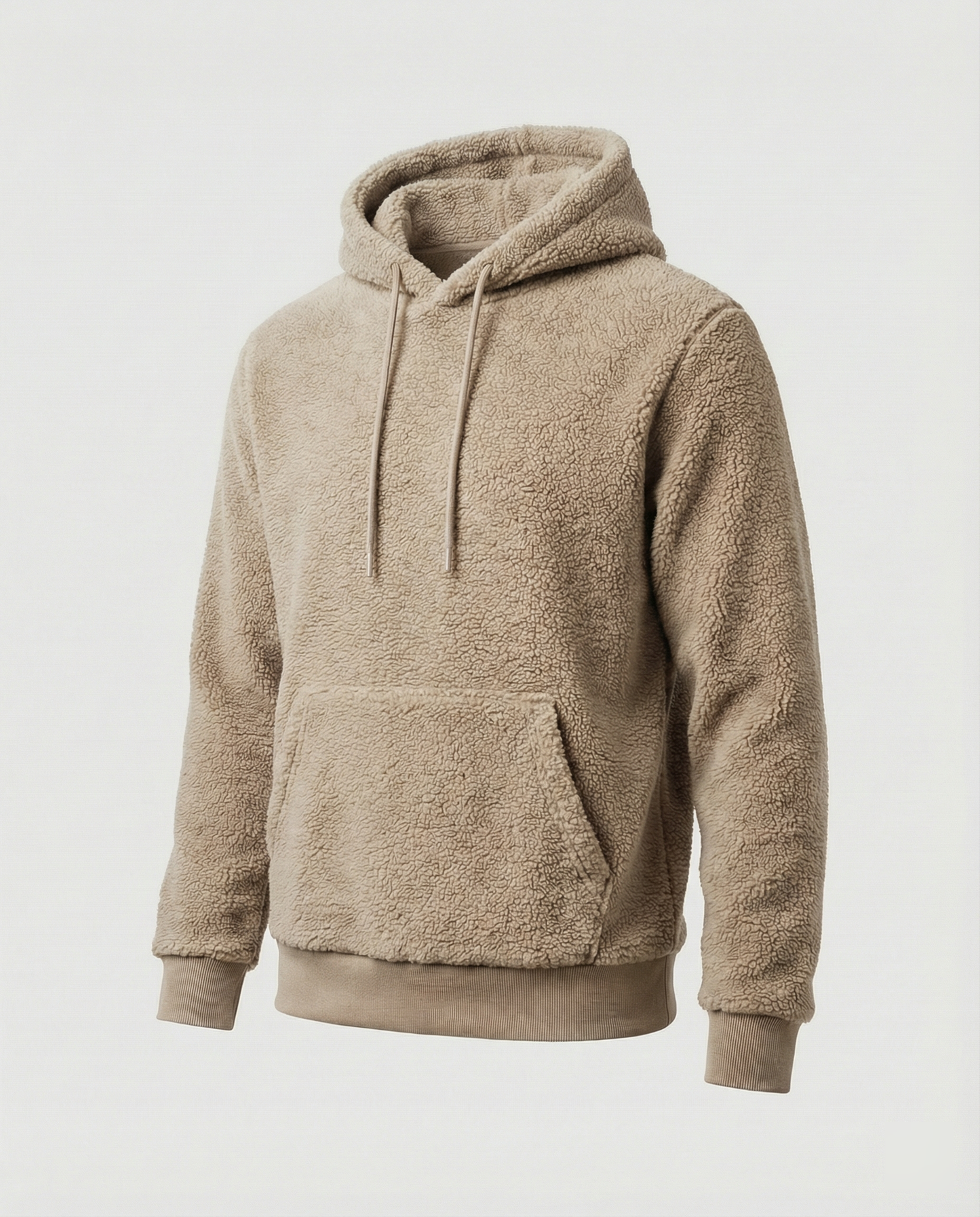 Herren Teddy Pullover Kuschelfleece