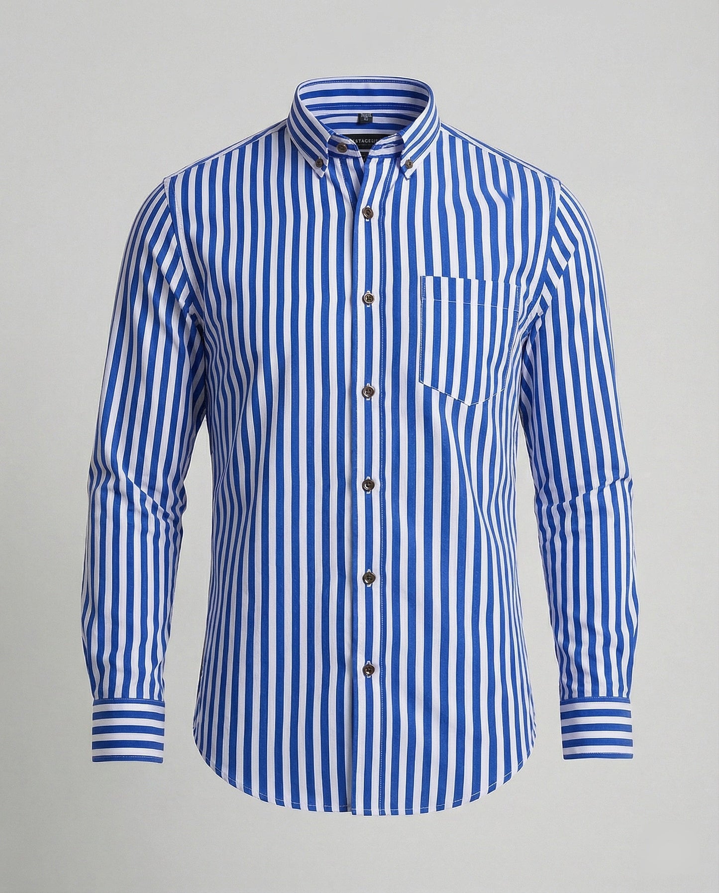 Herren Businesshemd Slim Fit Kentkragen Weiß