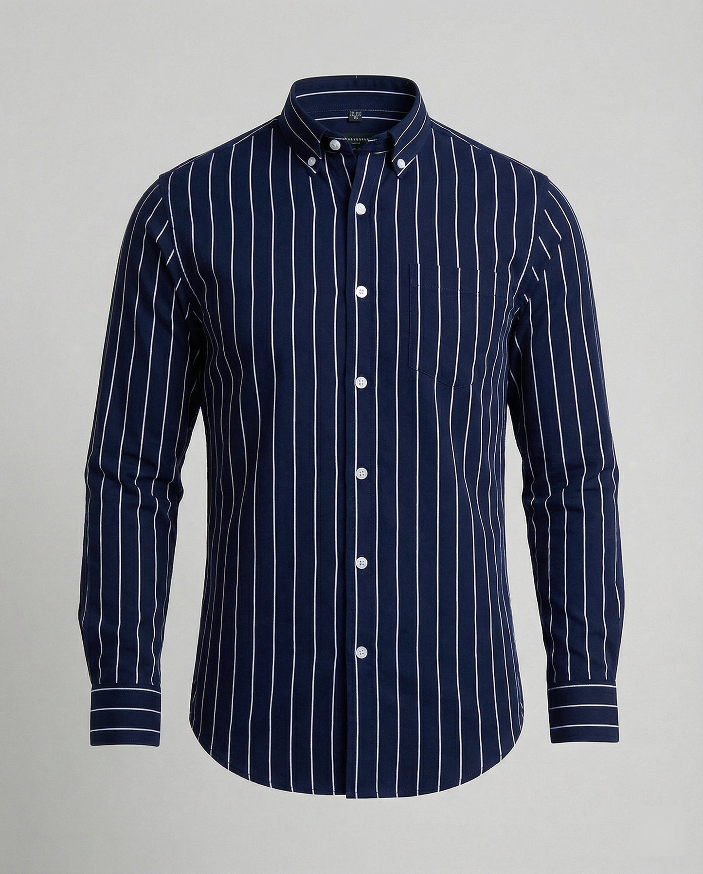 Herren Businesshemd Slim Fit Kentkragen Weiß