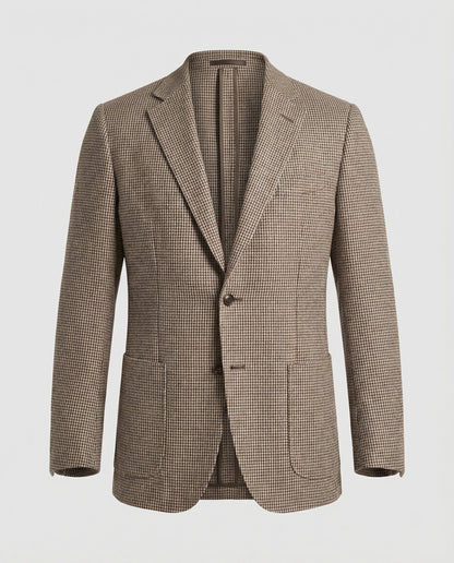 Herren Leinenblazer Sakko Beige - Eveloria