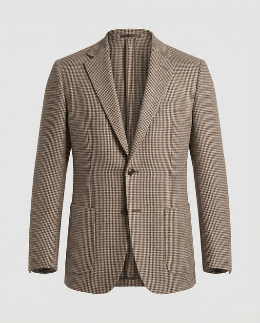 Herren Leinenblazer Sakko Beige - Eveloria